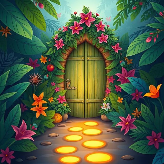 jungle door